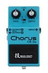 Boss CE-2W Chorus Waza Craft Effects Pedal Front View
